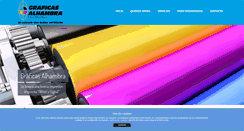 Desktop Screenshot of graficasalhambra.com